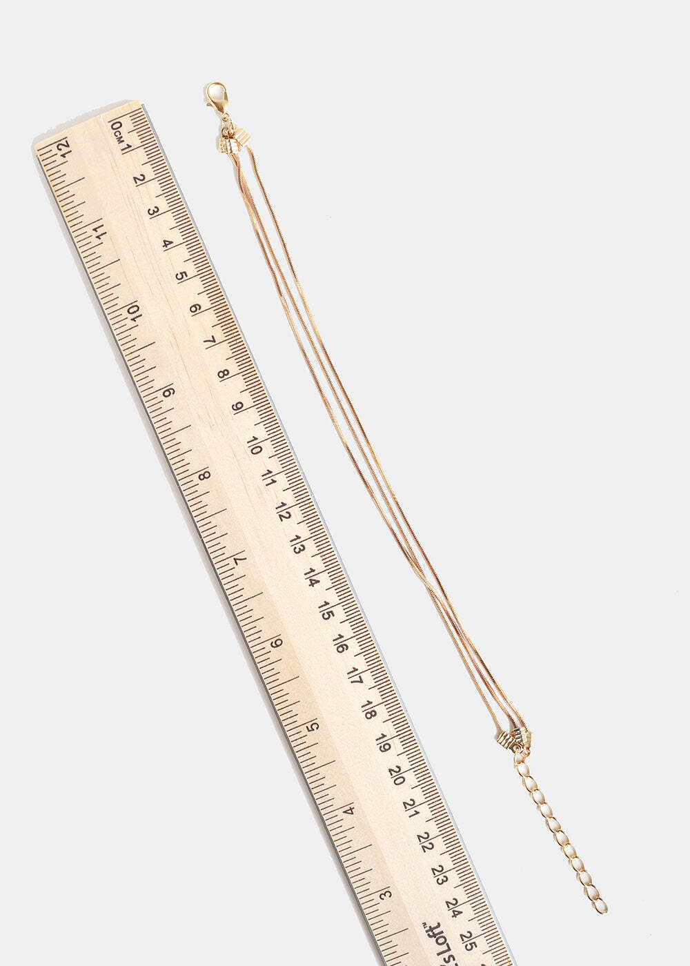 Chain Layered Anklet