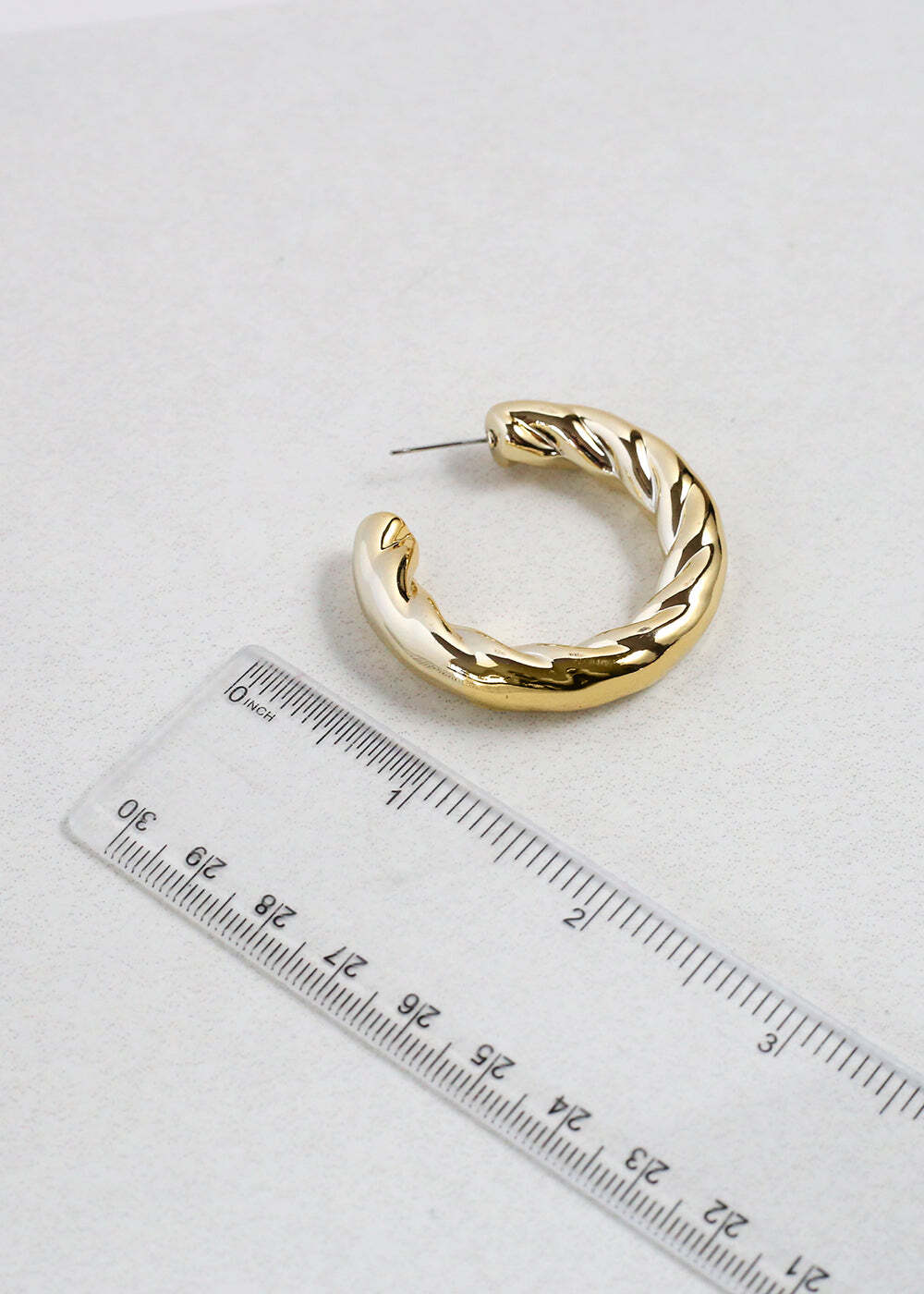 Twisted Hoop Earrings
