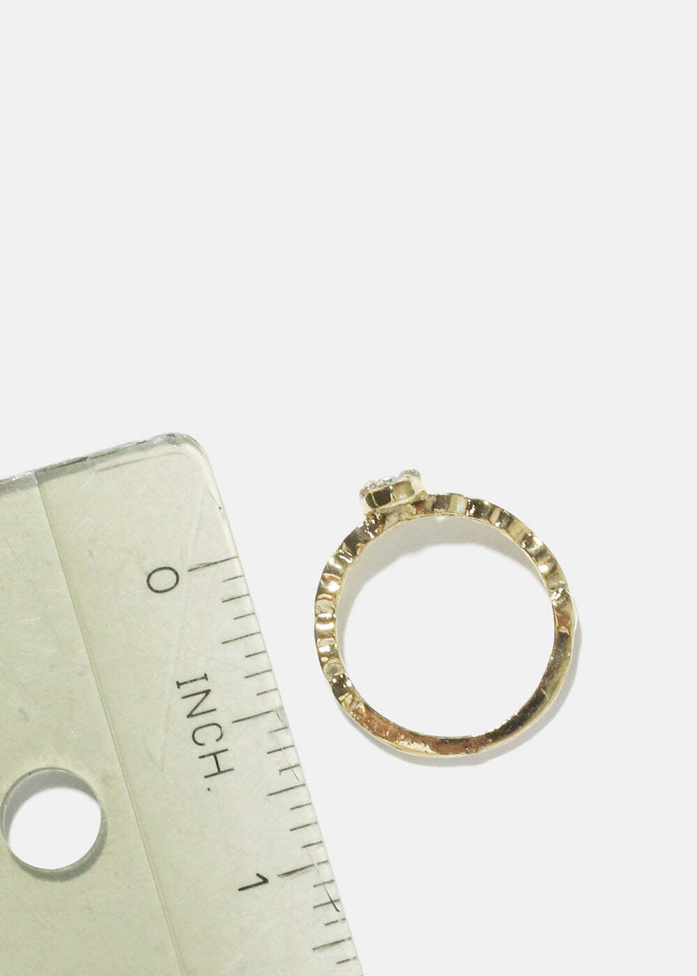 3 Piece Gem and Rhinestone Rings