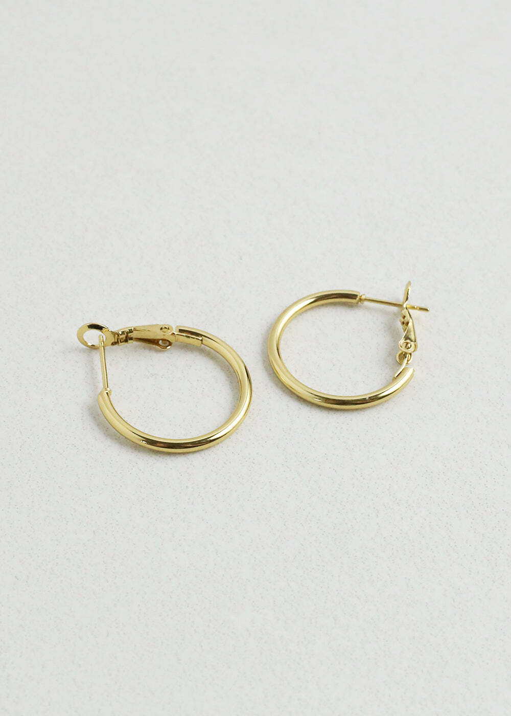 20mm Stainless Steel Hoop Earrings