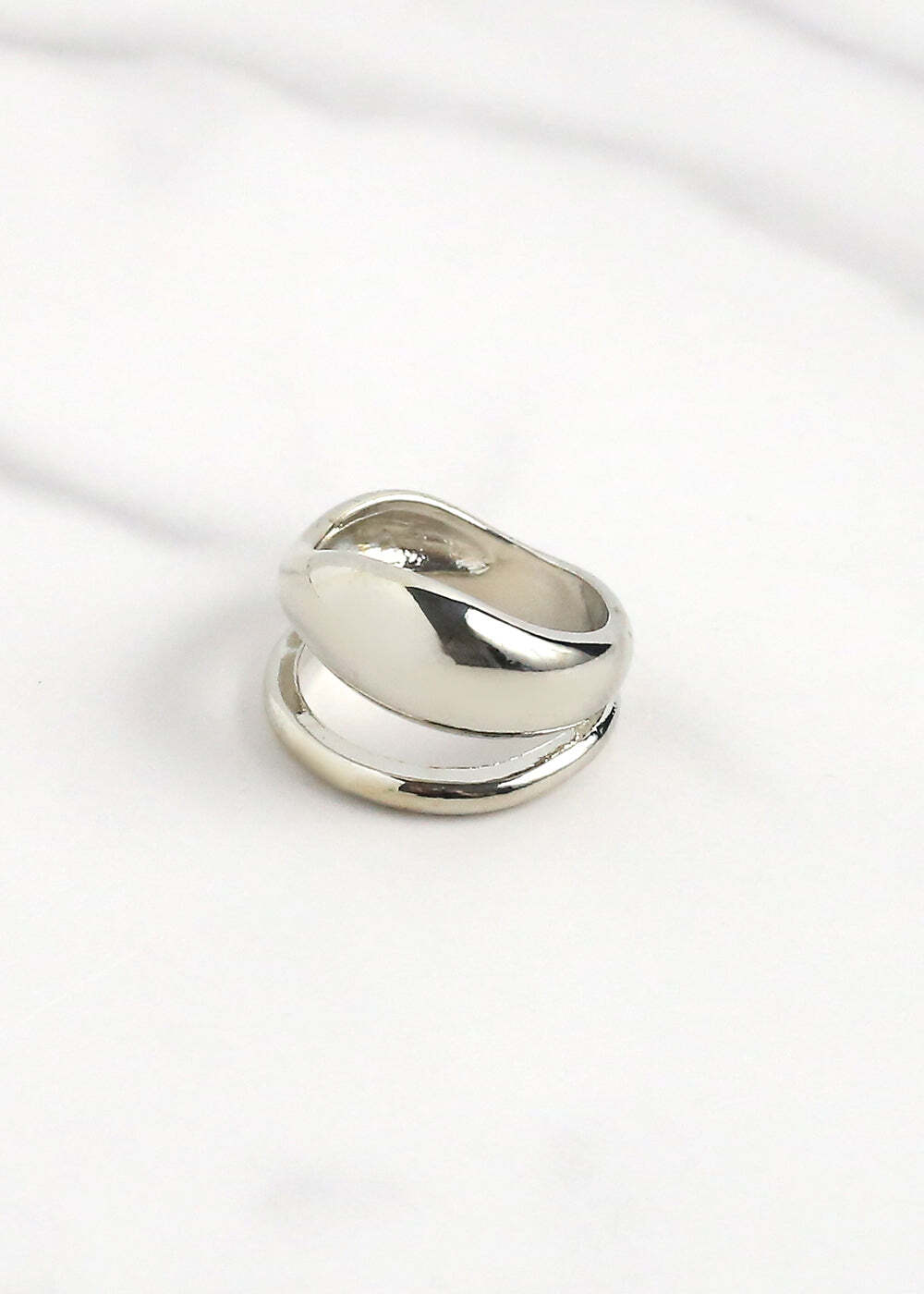 Double Wave Ring
